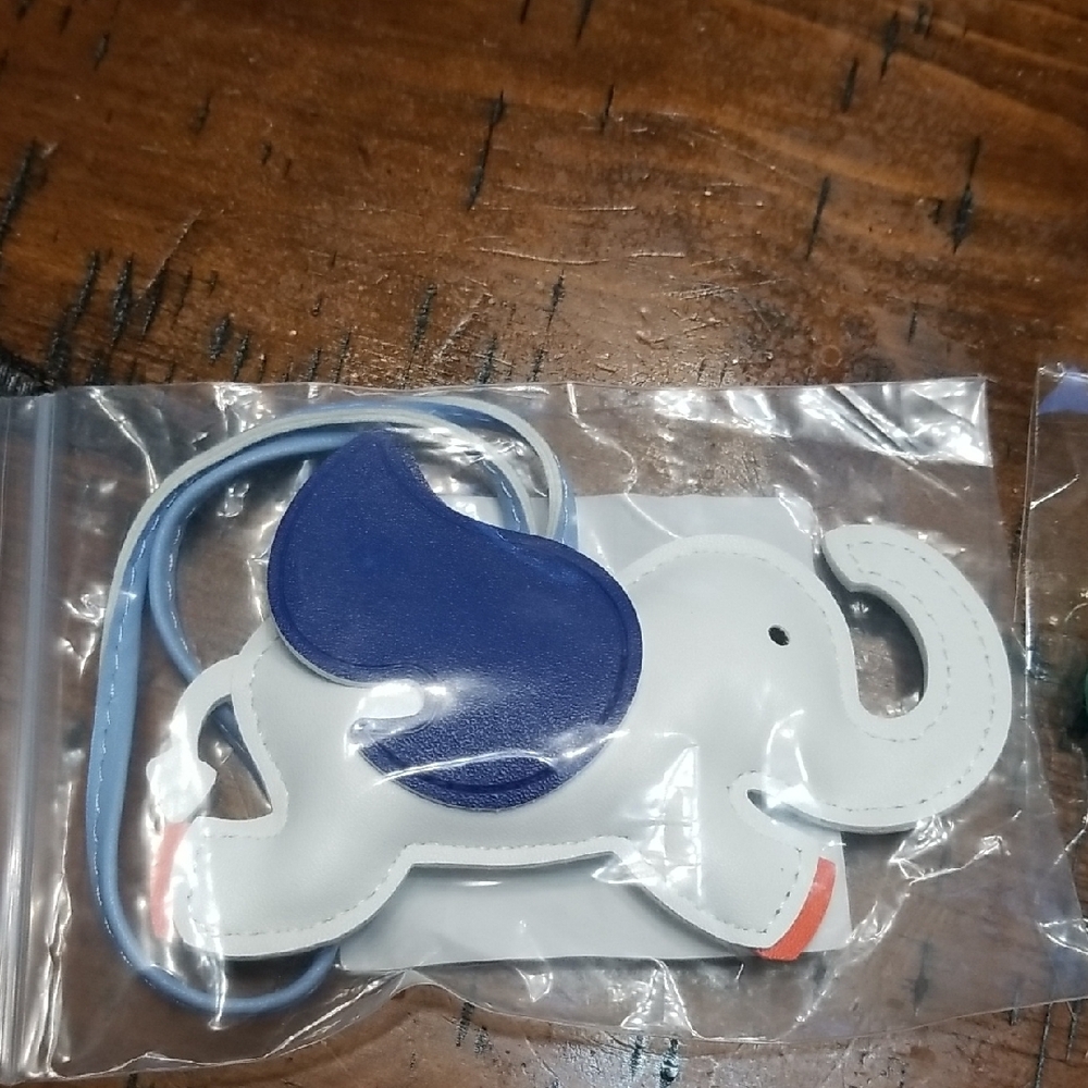 Cute Elephant Bag Charm